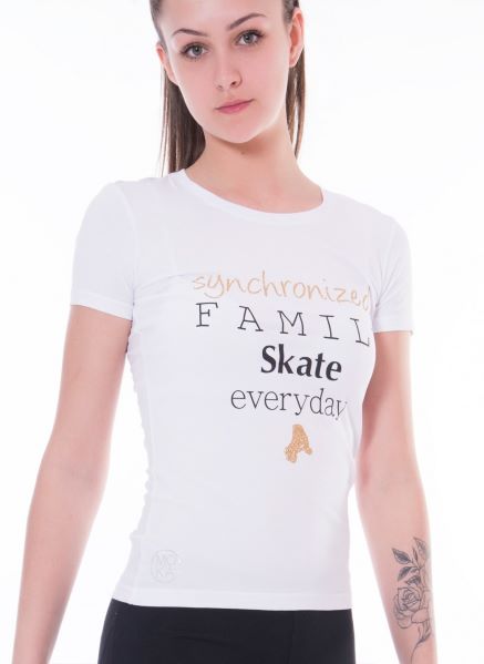 T-SHIRT  MOKA' CINDY BIANCA O NERA